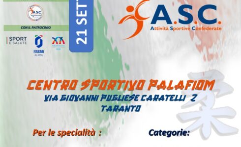 CAMPIONATO NAZIONALE JU JITSU A.S.C. 2025